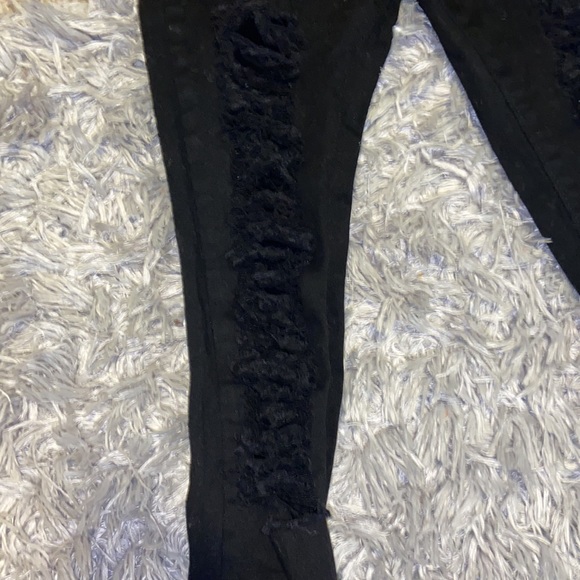 Black Ripped Jeans - Picture 2 of 3